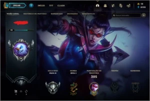Conta Prata II com 87 campeões e 51 skins - League of Legends LOL