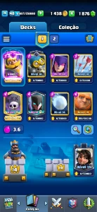 Conta Clash Royale