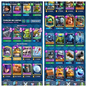 Conta Clash Royale