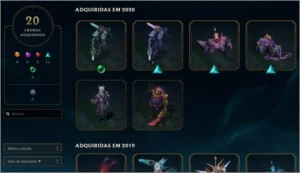 237 SKINS - PLAT3 EX-DIAMOND LVL266 - League of Legends LOL
