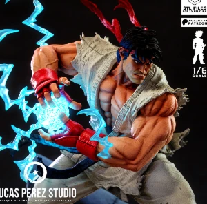 Ryu stf 3d stl