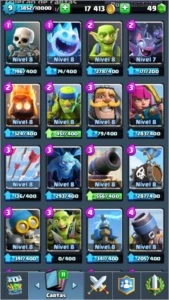 MELHOR PREÇO:  CONTA CLASH ROYALE 3 LENDÁRIAS LVL 9
