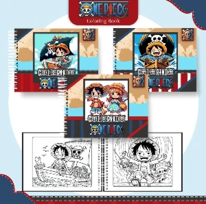 Livro para colorir One piece