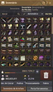 Email, Lv 61, Barraca cash, Kit REROLL, T.Nome familia e+ - Black Desert