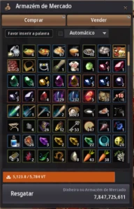 Email, Lv 61, Barraca cash, Kit REROLL, T.Nome familia e+ - Black Desert