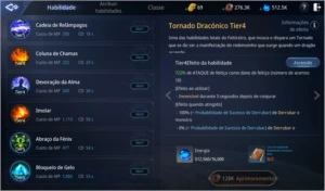 CONTA MIRA NÍVEL 60 COM 64K DE PODER SA82 - MIR4