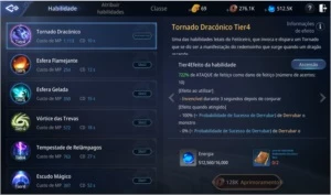 CONTA MIRA NÍVEL 60 COM 64K DE PODER SA82 - MIR4