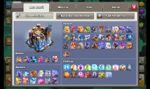 Cv 18 Melhor Preço + 6 Construtores + Equipamentos Épicos! - Clash of Clans
