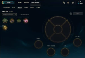 CONTA PLATINA 5 - League of Legends LOL