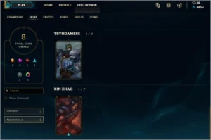 CONTA PLATINA 5 - League of Legends LOL