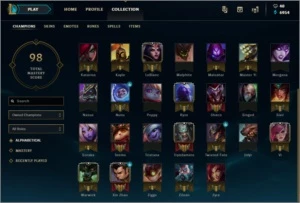 CONTA PLATINA 5 - League of Legends LOL