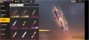 Conta Free forte - Free Fire