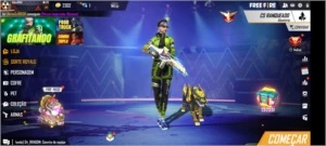 Conta Free forte - Free Fire