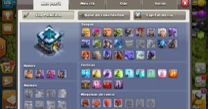 Conta Clash Of Clans Cv 13