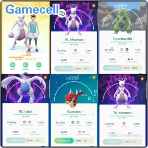 Conta Pokémon GO Nível 35 Time Instinct - Todos os Lendários
