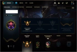 Conta ouro 4 baratinha com 5 skins e 29 champs (1 ultimate) - League of Legends LOL