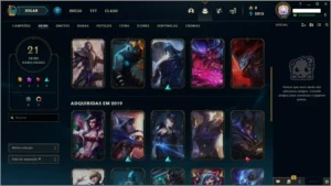 CONTA LEAGUE OF LEGENDS MESTRE // 50 CAMPEÕES // MMR ALTO LOL