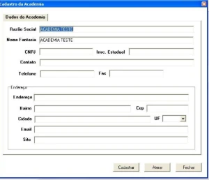 Sistema para Academia - pagamento mesnsal - Serviços Digitais