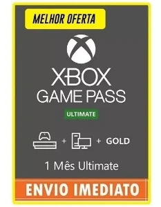 Xbox Gamepass Ultimate 1 Mes Código Todas as Contas - Gift Cards