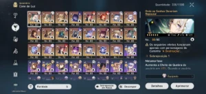 Castorice E2 S1 + 35 Personagens 5 Estrelas Conta End Game - Honkai: Star Rail