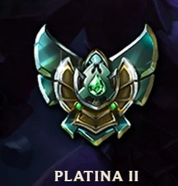CONTA PLATINA S8 / S7 / DIAMANTE S6 / S7 / S8 - League of Legends LOL