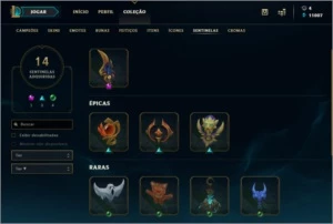 Conta de Lol - League of Legends