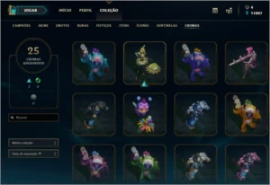 Conta de Lol - League of Legends