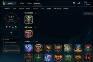 Conta de Lol - League of Legends