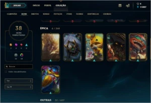 Conta de Lol - League of Legends