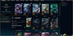 CONTA DIAMANTE 4 - League of Legends LOL