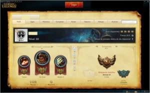 CONTA DE LOL BRONZE III+31 CAMPEÕES+7 SKINS/LENDÁRIA+RUNAS - League of Legends