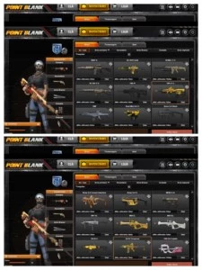 Conta Point Blank Primeiro Tenente-3 com Bastante Itens!!! PB