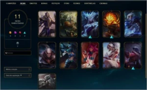 Conta Smurf Ouro 1 - League of Legends LOL