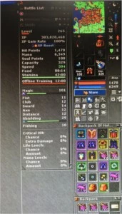 TIBIA ED 265 - ML 101 - 4 RUNAS - MUNDO VENEBRA