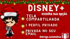 Disney+ Compartilhada+30 Dias De Garantia/Entrega Imediata - Assinaturas e Premium