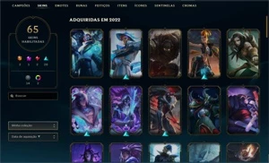 CONTA LOL LVL 194 (DESDE 2017) - League of Legends