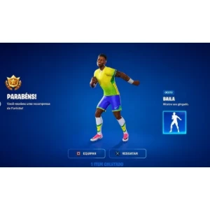 Código Emote Baila do Vini Jr (Fortnite)