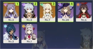 CONTA KEQING AR10 + ESPADA DO SACRIFICIO - CONTA MONA AR5 - Genshin Impact