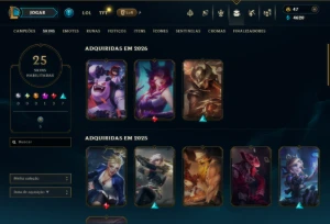Vendo Conta Prata 4 Nfa - League of Legends LOL