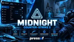 Midnight Cheat CS2 | Aimbot + ESP + SkinChanger + Suporte - Counter Strike