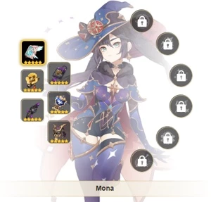 CONTA GENSHIN AR58 - ITTO ALBEDO ZHONGLI E+ 6 ARMAS 5⭐ - Genshin Impact
