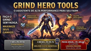 Grind Hero Tools - Macro Autopot, Autocombo, Autoloot - Outros