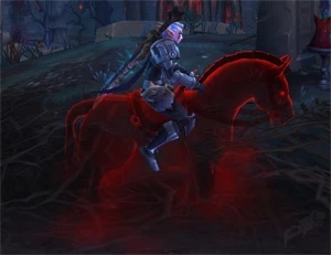 Montaria Corredora Profana Brancurinha WoW - Blizzard