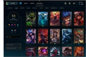 Conta de league of legends Diamante 4 LOL