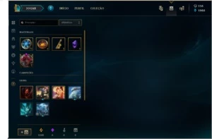 Conta de league of legends Diamante 4 LOL