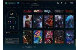 Conta de league of legends Diamante 4 LOL