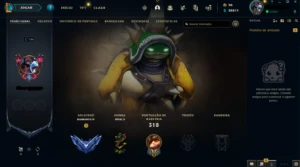Conta diamante 4 75% WR com Rammus rei e icones rp 2012 - League of Legends LOL
