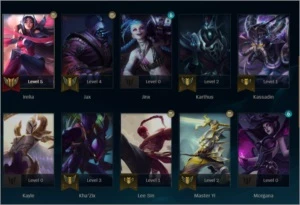 Conta League of Legends D2 (D1 - Mestre MMR) 81% Winrate LOL