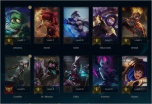 Conta League of Legends D2 (D1 - Mestre MMR) 81% Winrate LOL