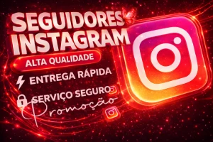 Seguidores Instagram 1.000 = R$6,49 ★[MENOR PREÇO!]★ - Redes Sociais